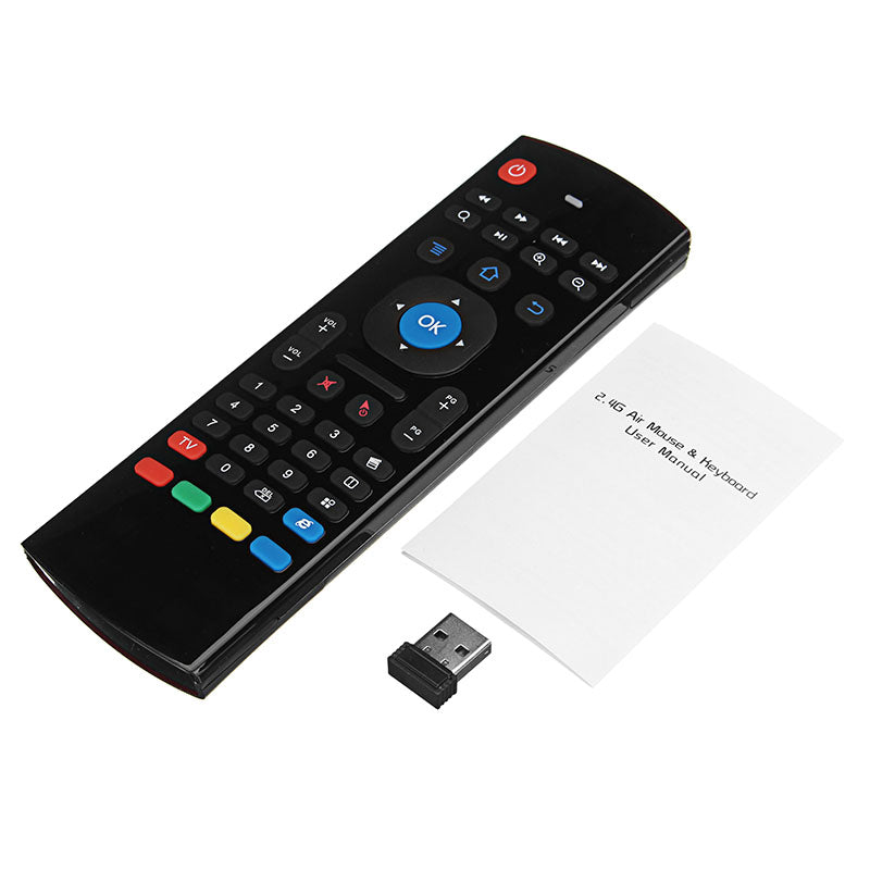 2.4G Wireless Remote Control Air Mouse Wireless Keyboard with Motion Sensor For XBMC Android TV Box