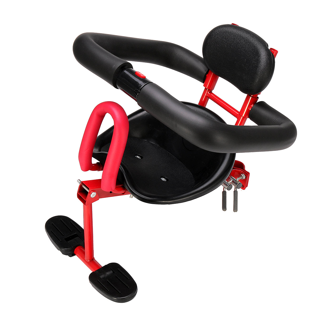 BIKIGHT Bike Kids Rack Mount Seat Protection Safety Quick Release Lock Cycling Children Front Saddle Chair Bike Accessories
