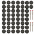50pcs 32mm Cutting Discs Cut Off Wheel with 4pcs 1/8 Inch Shank Mandrels for Rotary Tools
