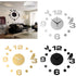DIY Fashionable Large Wall Clock Home Office Room Decor 3D Mirror Surface Sticker