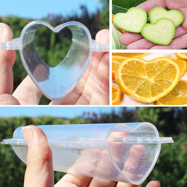 Heart-shaped Cucumber Shaping Mold Garden Vegetable Growth Forming Mould Tool