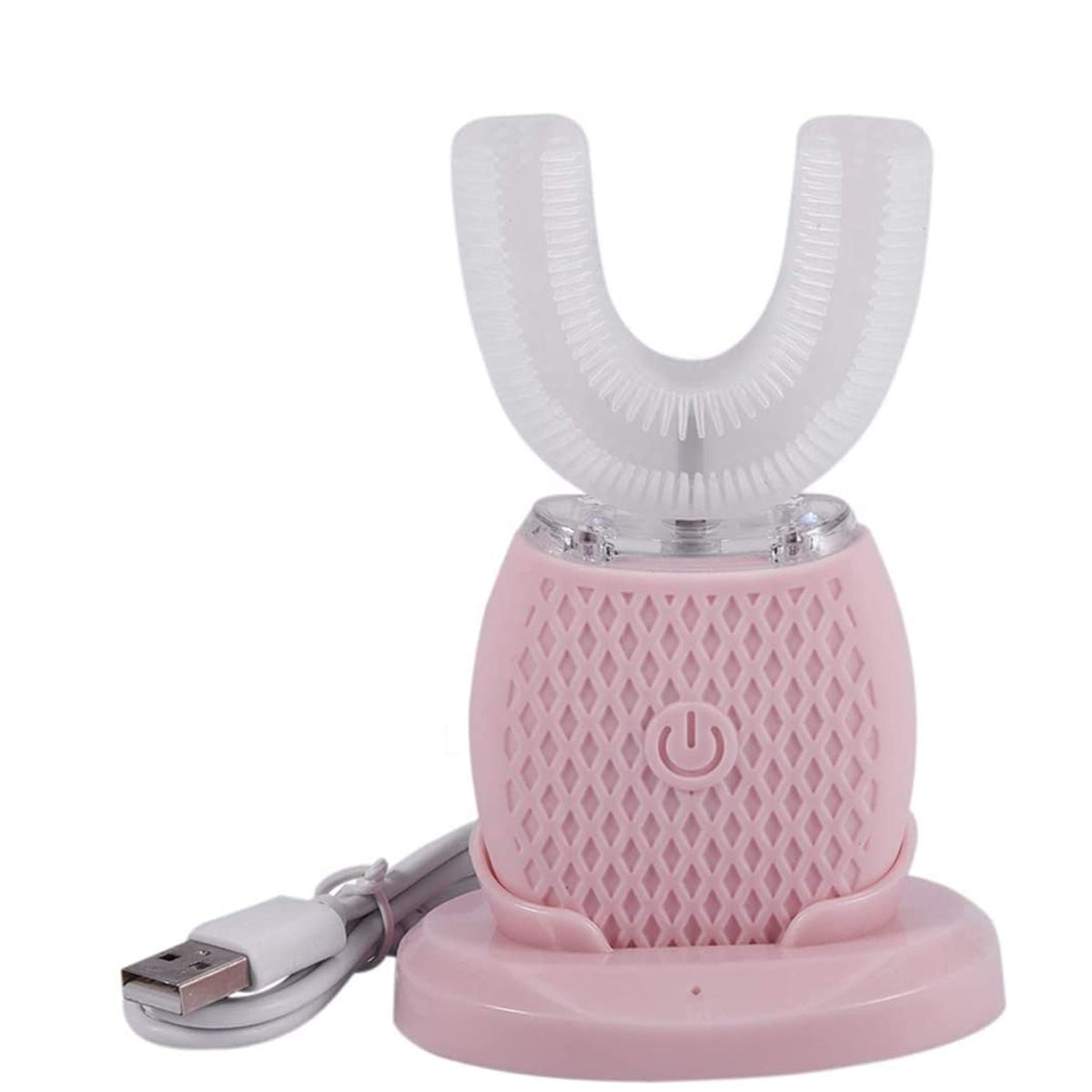 U Shape Automatic Sonic Electric Toothbrush Intelligent 360° Whitening USB Charging Waterproof Beauty Instrument