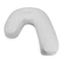 Honana WX-269 U Shape PP Cotton White Pillow Side Sleeper Head Rest Travel Soft Anti Snoring Cushion