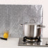 Kitchen Aluminum Film Oil Sticker Self Adhesive Anti Oil Kitchen Cabinet Adhesive Wallpaper