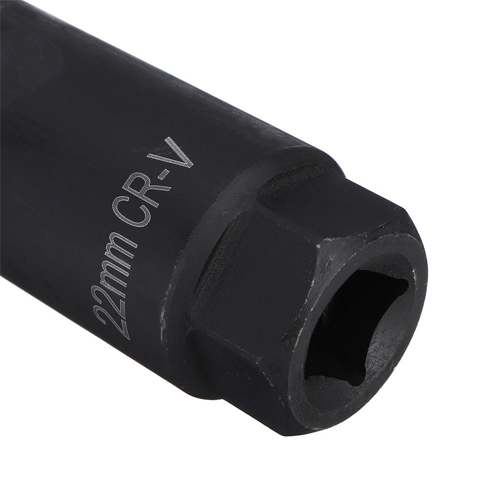 22mm 1/2 Inch Drive Oxygen Sensor Lambda Removal Socket Tool 18mm With Hole Window Wire