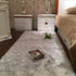 120x60cm Faux Wool Plush Rug Soft Shaggy Carpet Home Floor Area Mat Decoration 