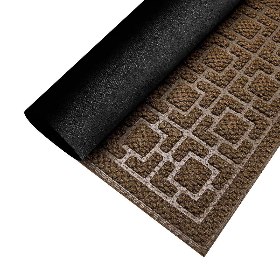 8H Pineapple & Square Version Special Dust Floor Mat Coffee and Gray Carpet from Xiaomi Youpin