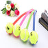 Dog Throw Tennis Ball Toy With Handle Pet Puppy Interactive Playing Pet Toys
