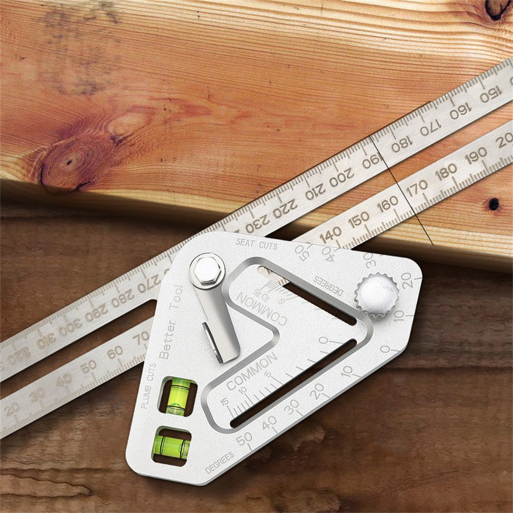 Multi-function Woodworking Triangle Ruler Angle Ruler Revolutionary Carpentry Tool Measuring Tool