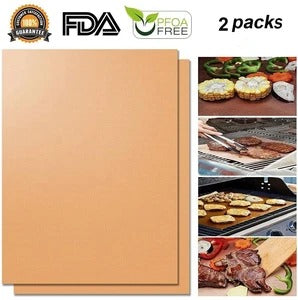 Reusable Non-stick Surface BBQ Grill Mat Baking Sheets