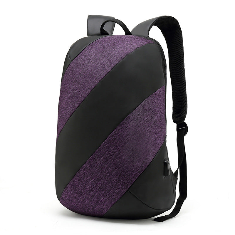 Casual anti-theft backpack male