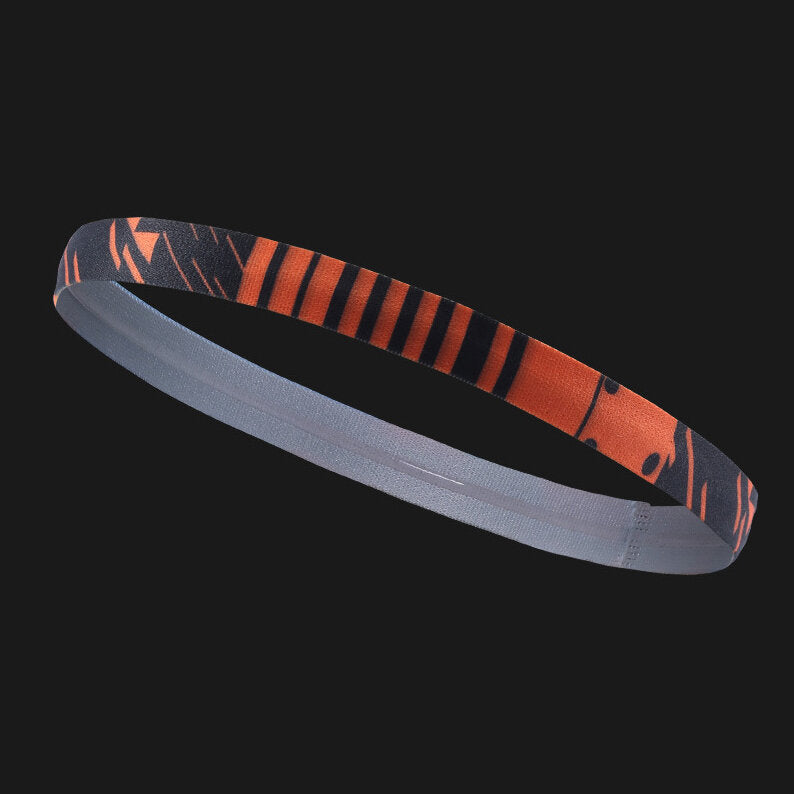 TE560 Outdoor Sport Head Band Absorb Sweat Printing Cycling Playing Ball Fitness Yoga Hair Band
