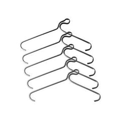 76Mm Small Brick Wall Hooks Crab Picture Hangers Clips Pack