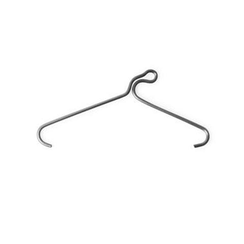 76Mm Small Brick Wall Hooks Crab Picture Hangers Clips Pack