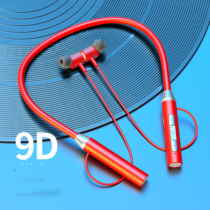 Wireless Bluetooth Headset Neck-mounted Stereo Noise Reduction