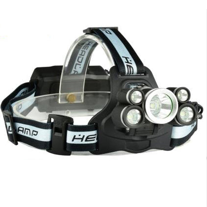XANES 2409-B 1700LM Telescopic Zoom 18650 USB Rechargeable 5 Modes Headlamp with SOS Help Whistle