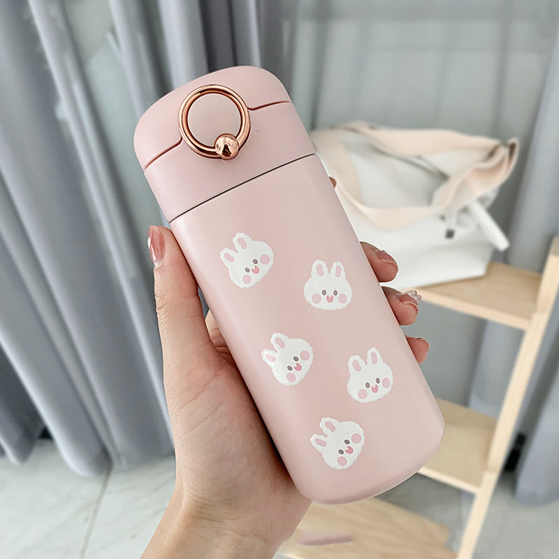 Ladies' Simple And Cute Stainless Steel Water Cup