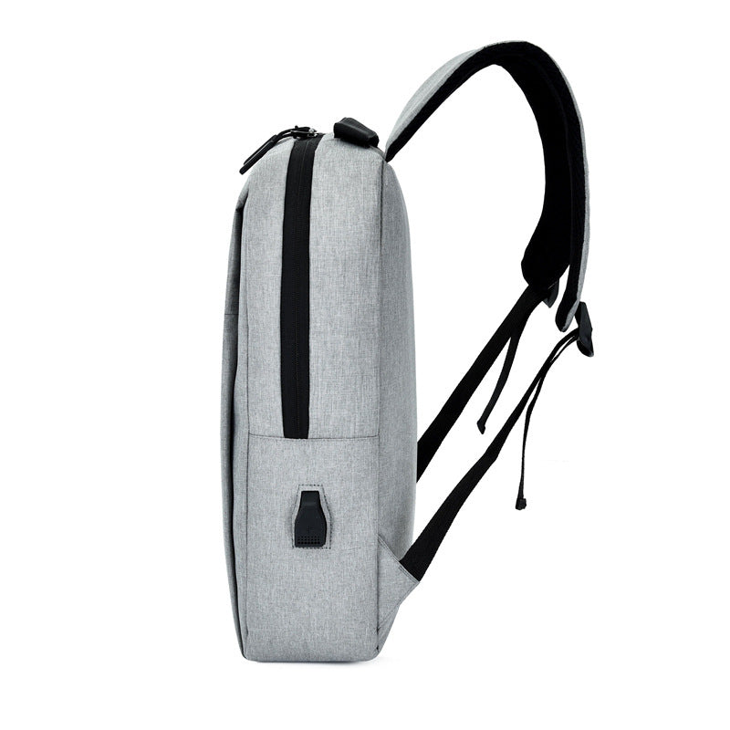 USB Backpack Simple Casual Backpack Female Computer Bag