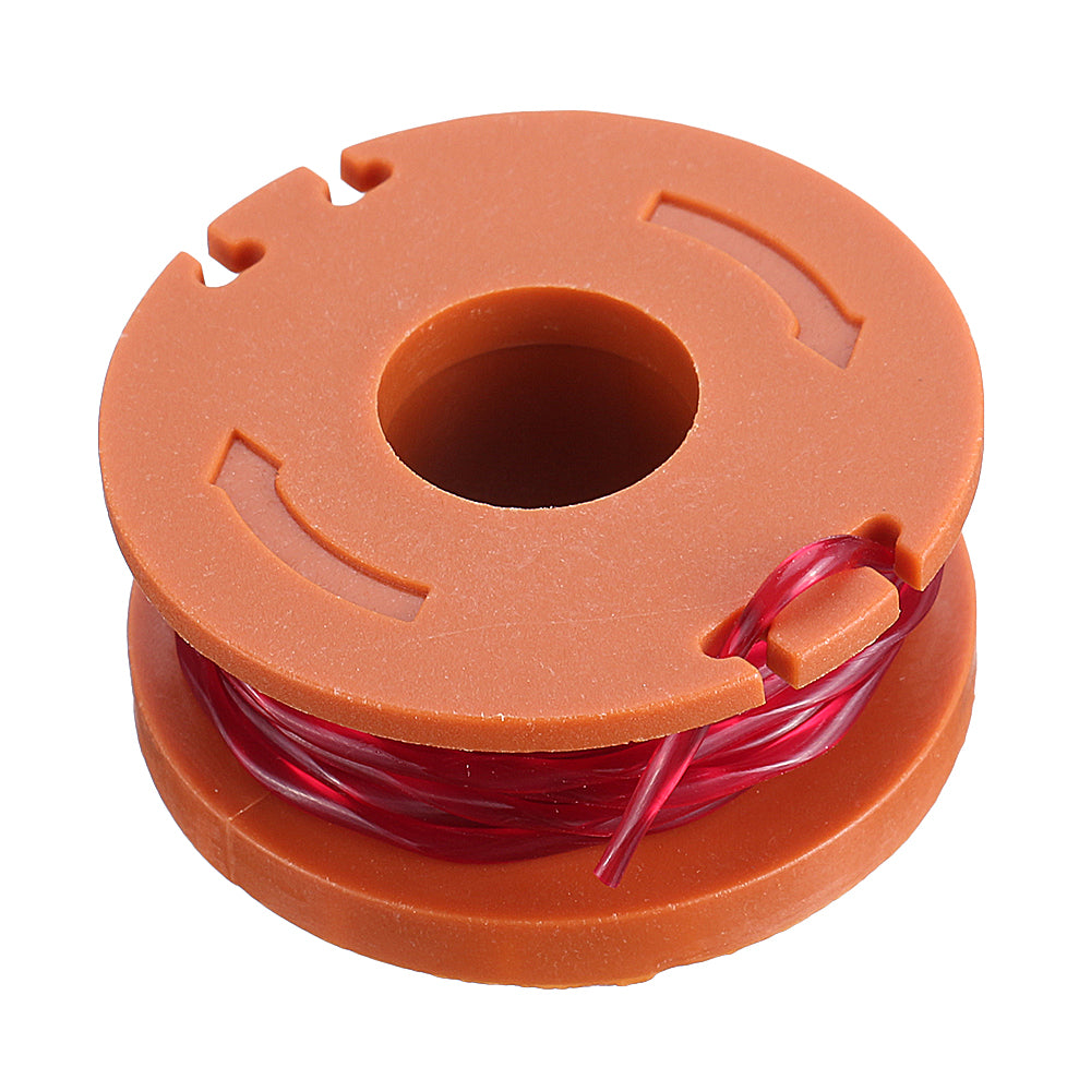 Grass Trimmer Head Spool Line String with Spool Coil Cap Cover for Worx WA0010 WG150 WG180