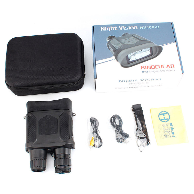ohhunt 7X31 Digital Night Vision Binocular Hunting Built-in IR Illuminator Photo Video Recorder 