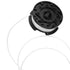 30 Inch Trimmer Line With Replacement Spool Cap Cover / Spring For BLACK/DECKER String Trimmers