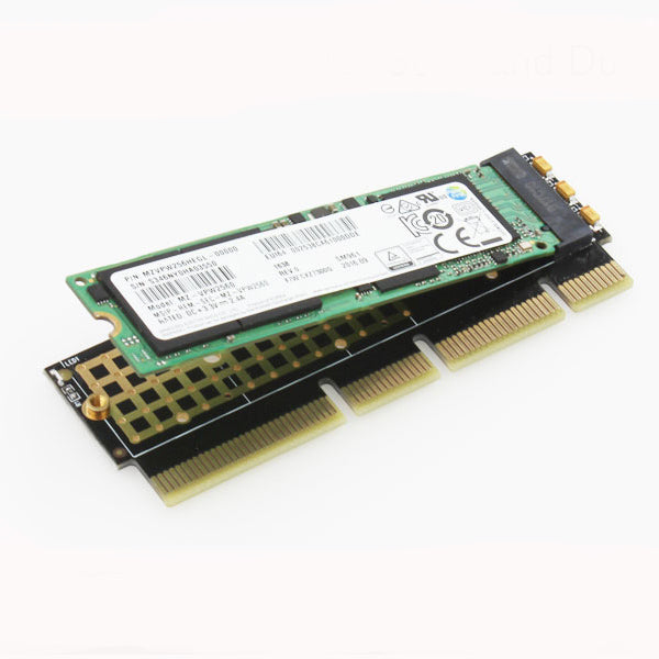 JEYI MX16-1U NVMe NGFF Adapter M.2 to PCI-E 3.0 X4 X8 X16 Expansion Card MKEY Support 1U Server