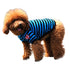 Pet Dog Cat Striped Clothing T shirt Pet Apparel Vest  Winter Spring Pet Customes 3 Colors