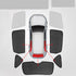 Heat Insulated Front Window And Rear Sunshade