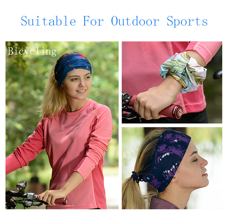 Naturehike 50*25cm Outdoor Sport Cycling Fishing Polyester Scarf Wrist Head Band Face Mask Protector