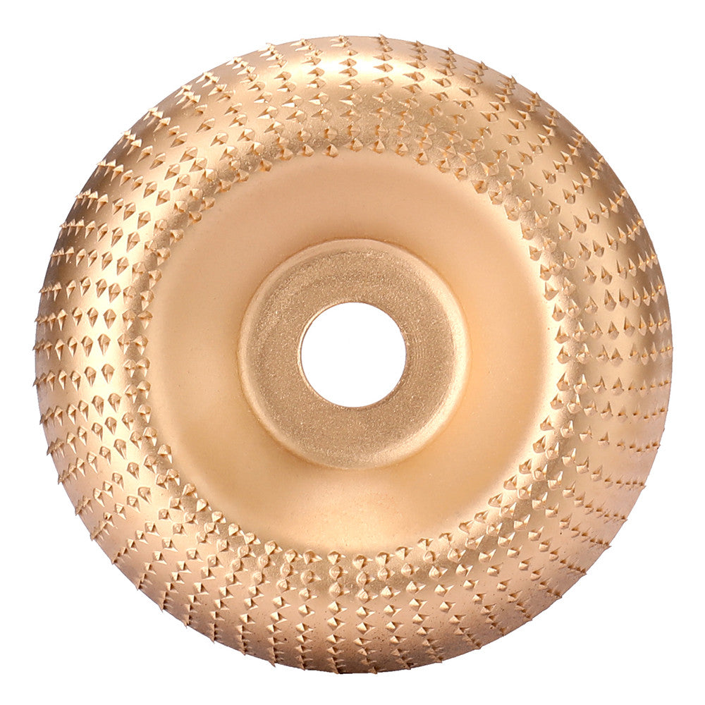 125mm Curve Extreme Shaping Disc Tungsten Carbide Wood Carving Disc Grinder Wheel Abrasive Disc Sanding Rotary Tool for Angle Grinder