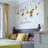 Creative Chandelier Self - Adhesive Wallpaper Stickers Living Room Bedroom 