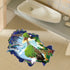 Miico Creative 3D Dolphins Sky Bridge Removable Waterproof Home Room Decorative Wall Floor Decor Sticker