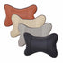 Automobile leather headrest neck protection pillow