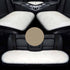 Simple Solid Color  Plush Car Seat Cushion