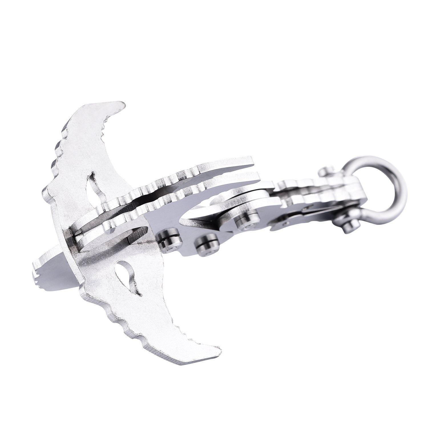 Snap Version of Outdoor Climbing Multi-functional Climbing Hook Gravity Stainless Steel