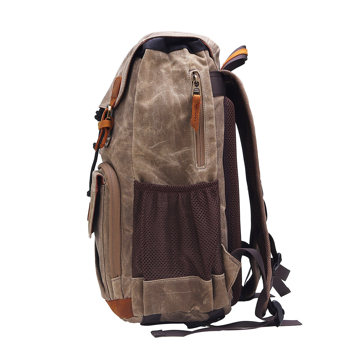 24L Outdoor Travel Vintage Waterproof Backpack Photography Camera DSLR Rucksack Shoulder Bag 