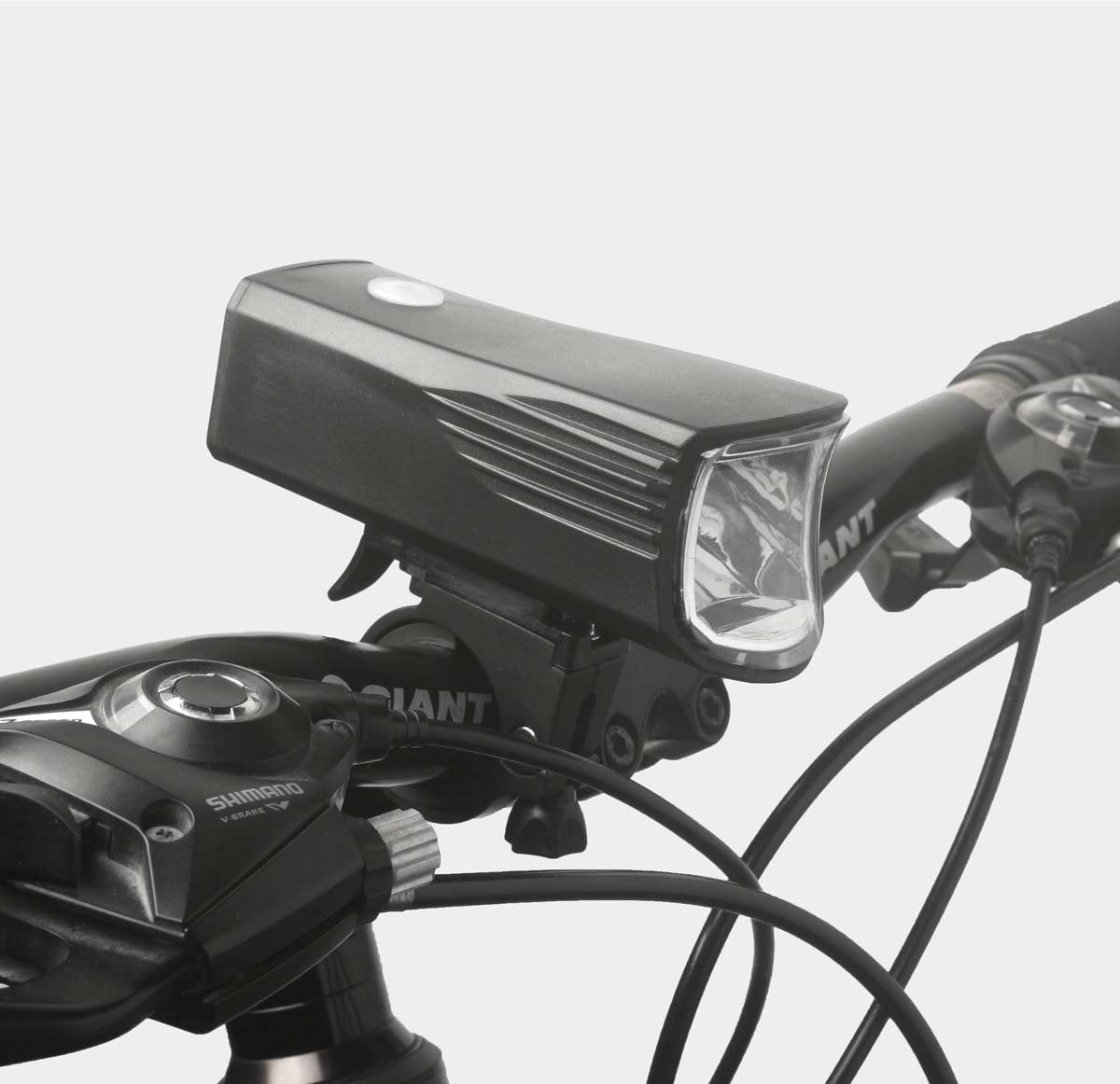 BIKIGHT 350 Lumen XPG Bike Light Set 1500mah Lithium Battery Rechargeable Headlights