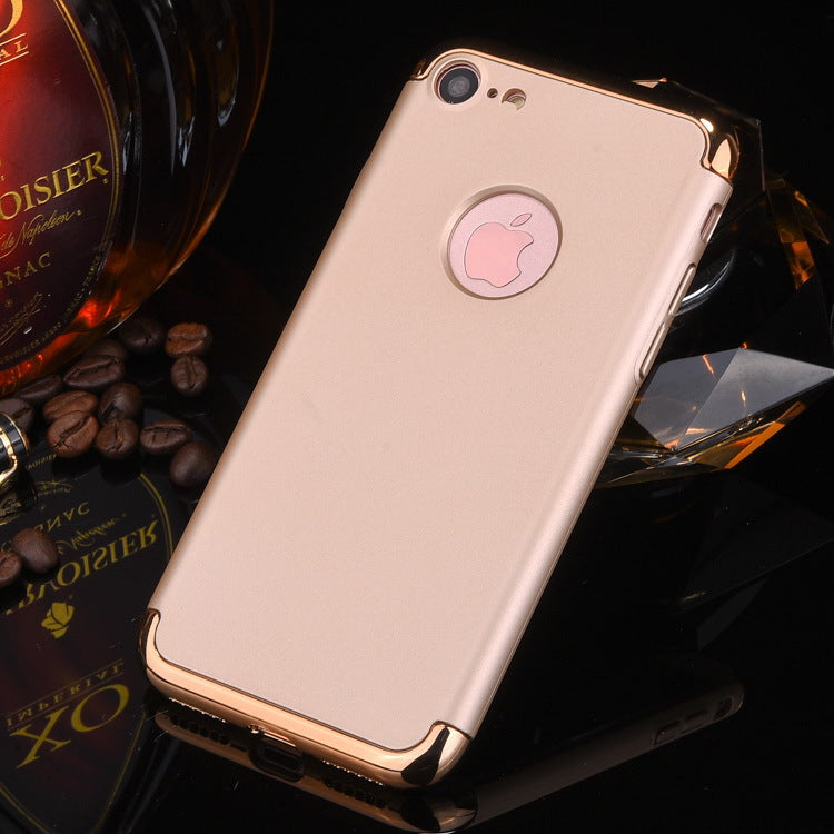 3 In 1 Ultra Thin Plating Hard PC Case For iPhone 7 & iPhone 8