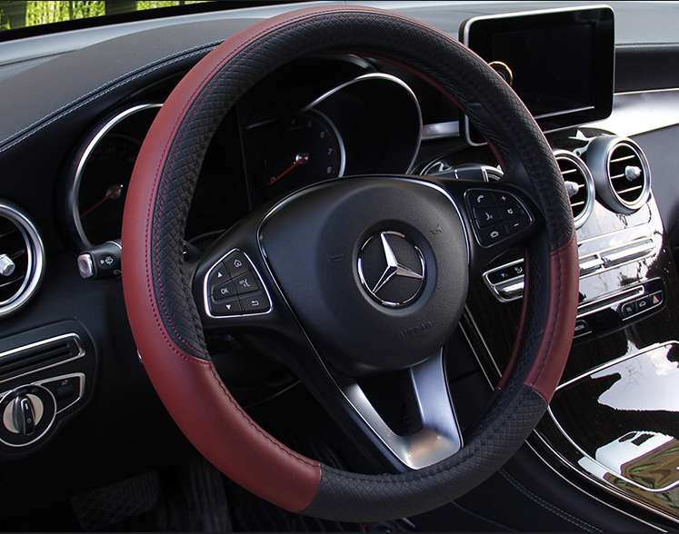 Multi-color embossed car handle cover