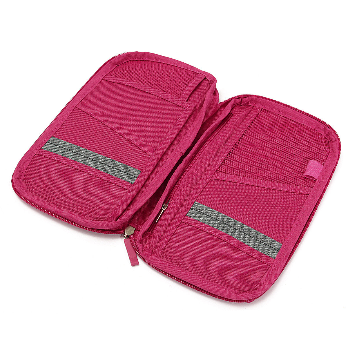 Waterproof Pen Pencil Phone Travel Passport ID Credit Card Ticket Wallet Purse Makeup Zipper Storage Holder Bag Case