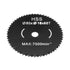 Drillpro 5pcs 85mm Saw Blade Woodworking 60 Teeth 10mm Bore Circular Cutting Disc