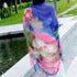 Women Spring Summer Oversized Printing Scarf Sunscreen Chiffon Scarves Shawls Beach Towel 