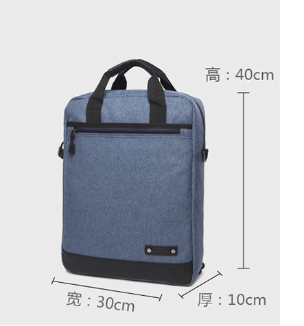 Convertible Laptop Backpack  Lightweight & Multi Pocket