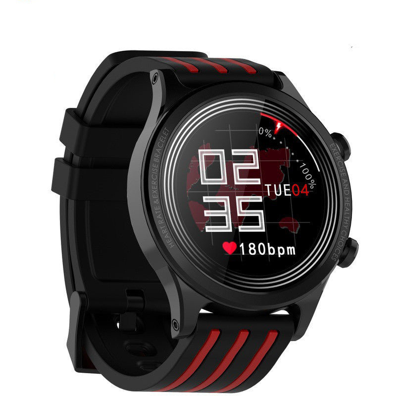 Smart Watch Disc Full Touch Zinc Alloy Weather Heart Rate