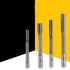 High-speed Steel High-precision Spiral Inner Hole White Steel Alloy Straight Shank Reamer