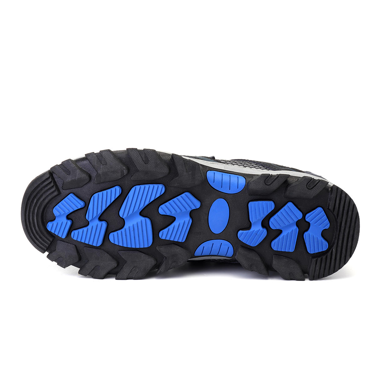TENGOO Men's Safety Shoes Steel Toe Work Sneakers Slip Resistant Breathable Hiking Climbing Running Shoes