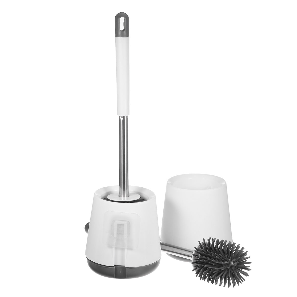 Toilet Brush Floor-standing Wall-mounted Base Cleaning Brush for Toilet Household Cleaning Tool Bathroom Accessories