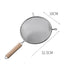 Stainless steel double ear colander