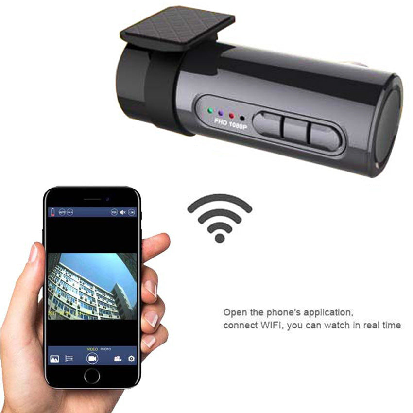 Mini WIFI Car DVR Camera Auto Camcorder Wireless DVR APP Monitor Car Black Box
