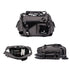 HUWANG 7418 Universal Waterproof DSLR Camera Bag Shoulder Case Canvas for Nikon for Canon for Sony
